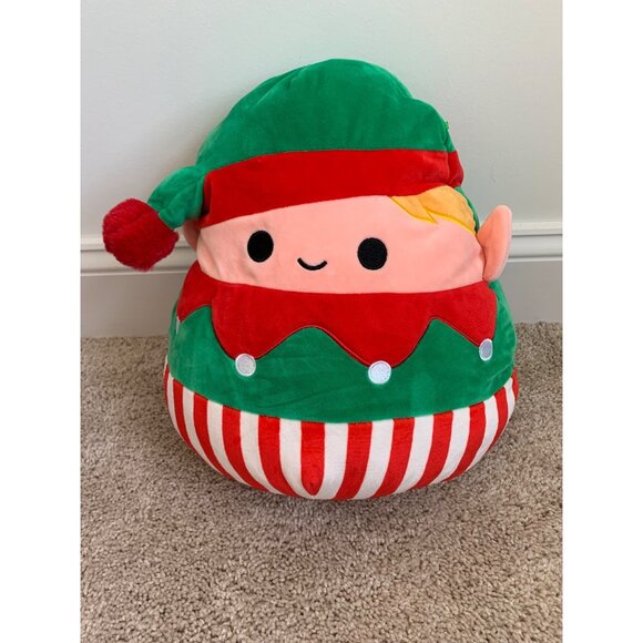 Squishmallows 15”  Christmas Elf Plush Toy - Soft & Cuddly‎ Holiday Decor - Picture 1 of 5